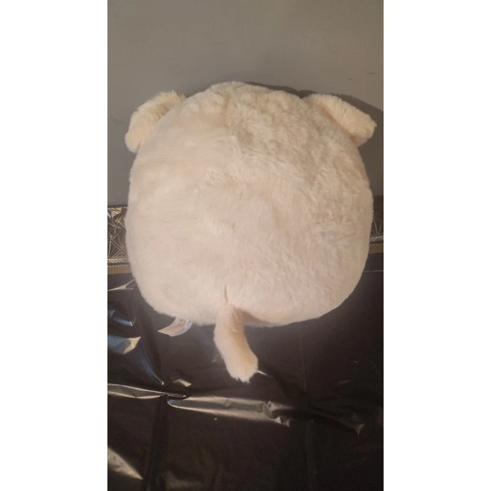 Squishmallows Fuzz-A-Mallows Stevon the Golden Retriever Tan Cream Plush Dog